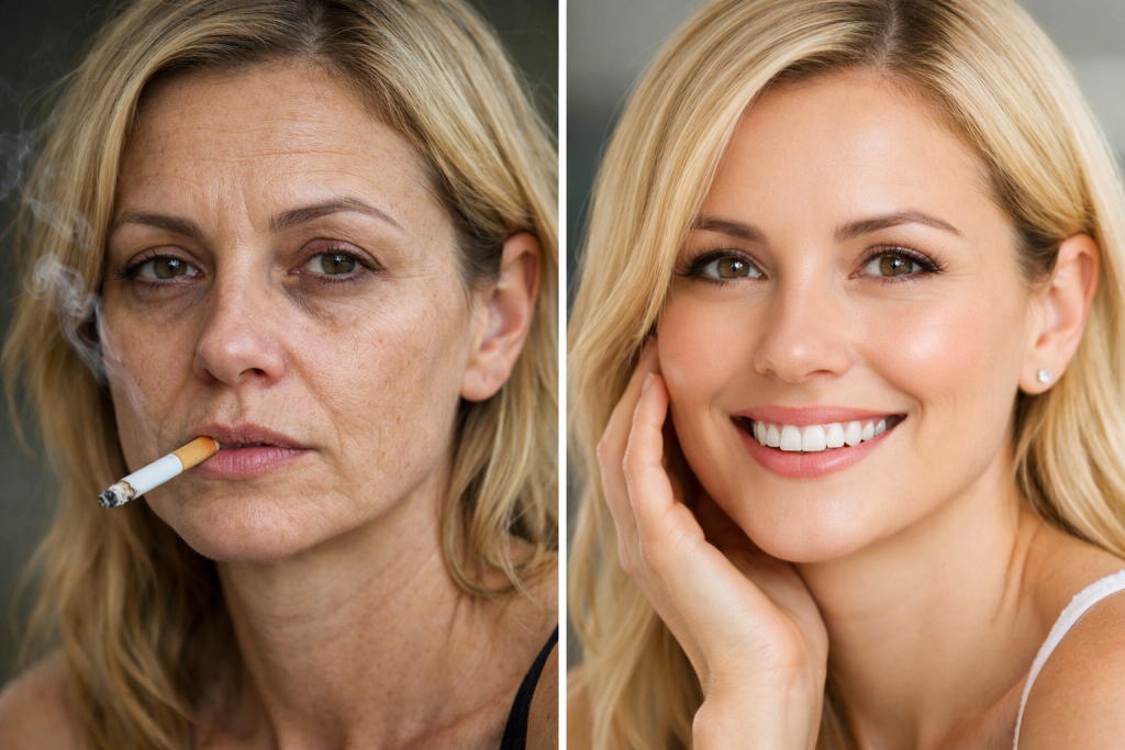 How Quitting Cigarettes Can improve Your Looks